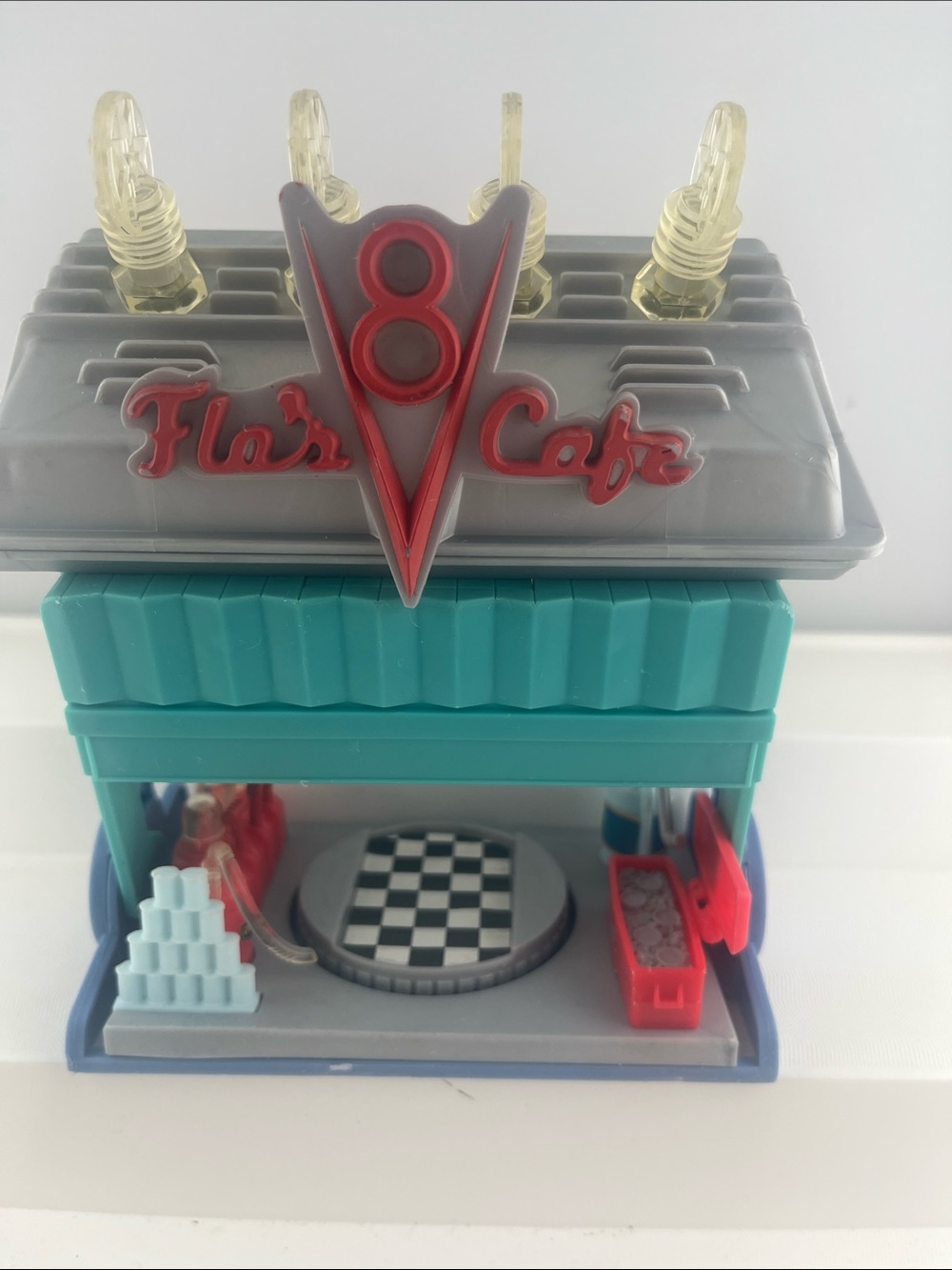 Cars Mini Adventures Flo's V8 Cafe Playset, Original Playset